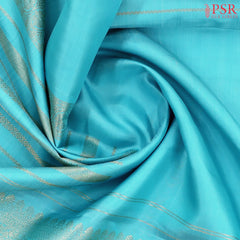Light Blue Kanchipuram Silk Saree