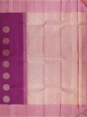 Fandango Purple Kanchipuram Silk Saree