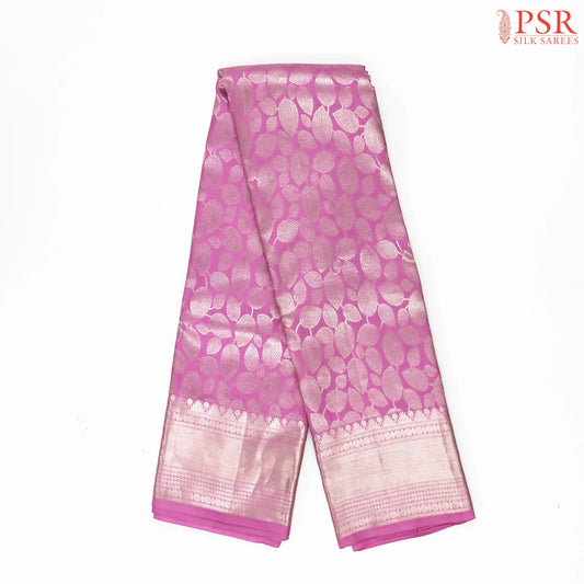 Orchid Pink Kanchipuram Silk Saree