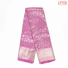 Orchid Pink Kanchipuram Silk Saree