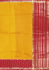 Mustard Yellow Assam Saree