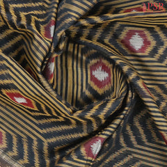 Black Patola Silk Cotton Saree