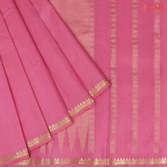 Pink Arani Silk Saree