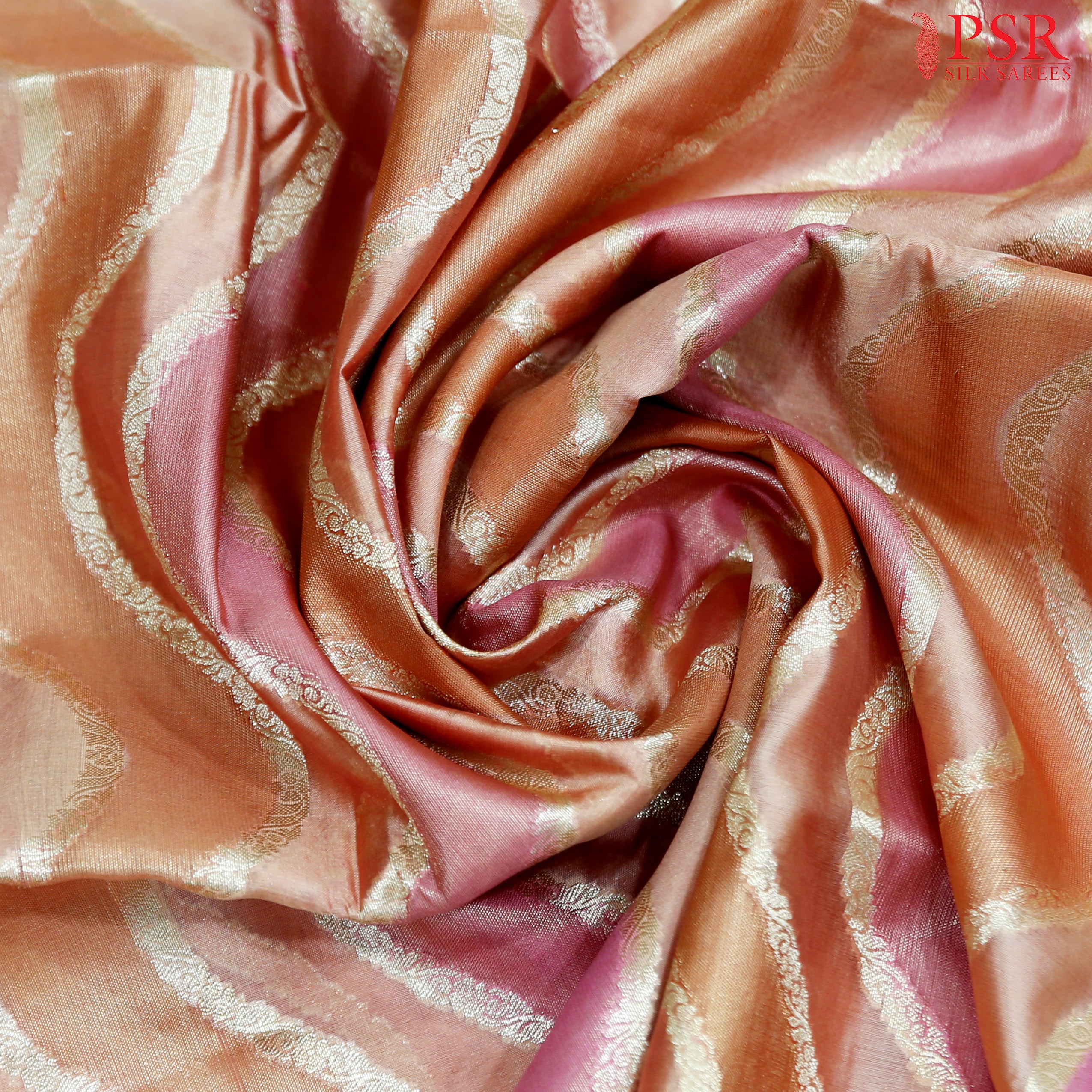 Dupion Silk - Shades Of Pink