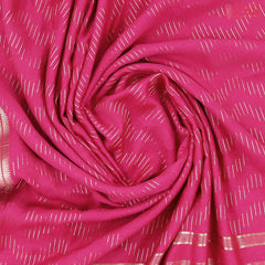 Magenta Pink Assam Saree