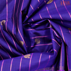 Navy Blue Kanchipuram Silk Saree