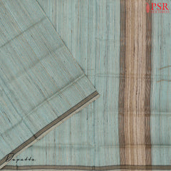 Light Blue Mangalagiri Silk Cotton Dress Material