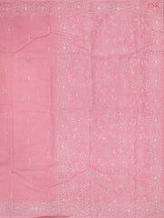 Light Pink Bengal Cotton Saree
