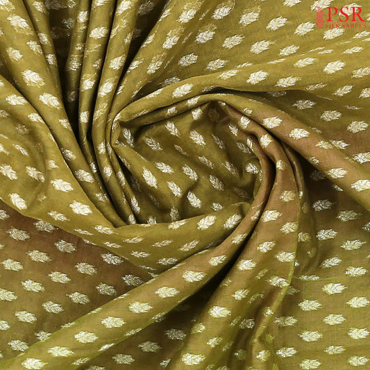 Olive Green Georgette Saree
