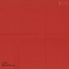 Off White & Saffron Chanderi Dress Material
