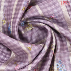 Heather Purple Kota Saree