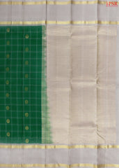 Dark Green Fancy Kanchipuram Silk Saree