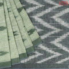 Light Green Linen Saree