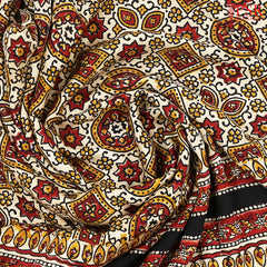 Sepia Beige Modal Silk Saree