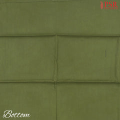 Tussar Beige Silk Cotton Dress Material