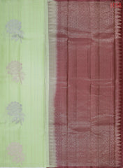 Light Pistachio Kanchipuram Silk Saree