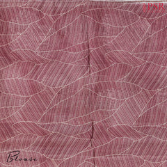 Rich Maroon Munga Silk Saree