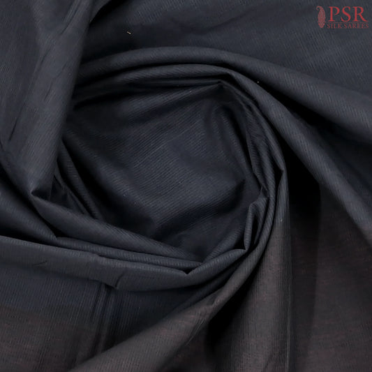 Black Mangalagiri Cotton Saree