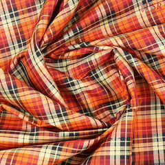 Multicolor Kanchipuram Silk Saree