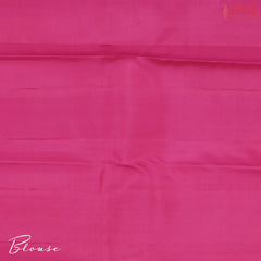 Peacock Blue Fancy Kanchipuram Silk Saree