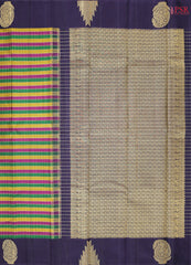 Tricolor Kanchipuram Silk Saree