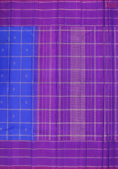 Royal Blue Kanchipuram Silk Saree