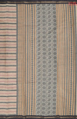 Beige Kalakshetra Kovai Cotton Saree