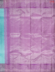 Light Blue Kanchipuram Silk Saree