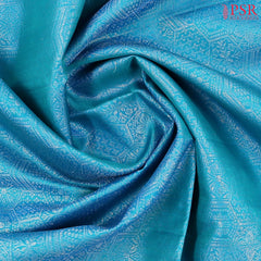 Chintamani Blue Soft Silk Saree