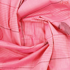 Flamingo Pink Kovai Cotton Saree