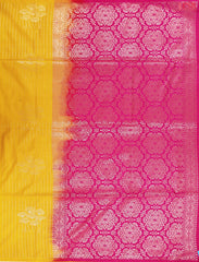 Mustard Yellow Soft Art Silk Saree