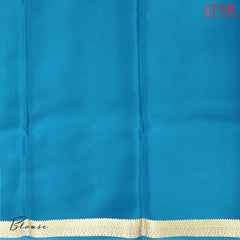 Peacock Teal Mysore Silk Saree