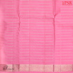 Light Pink Kanchipuram Silk Saree