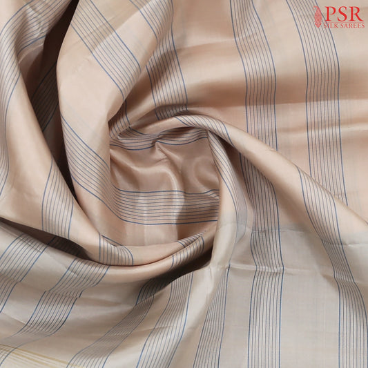 Beige Arani Silk Saree