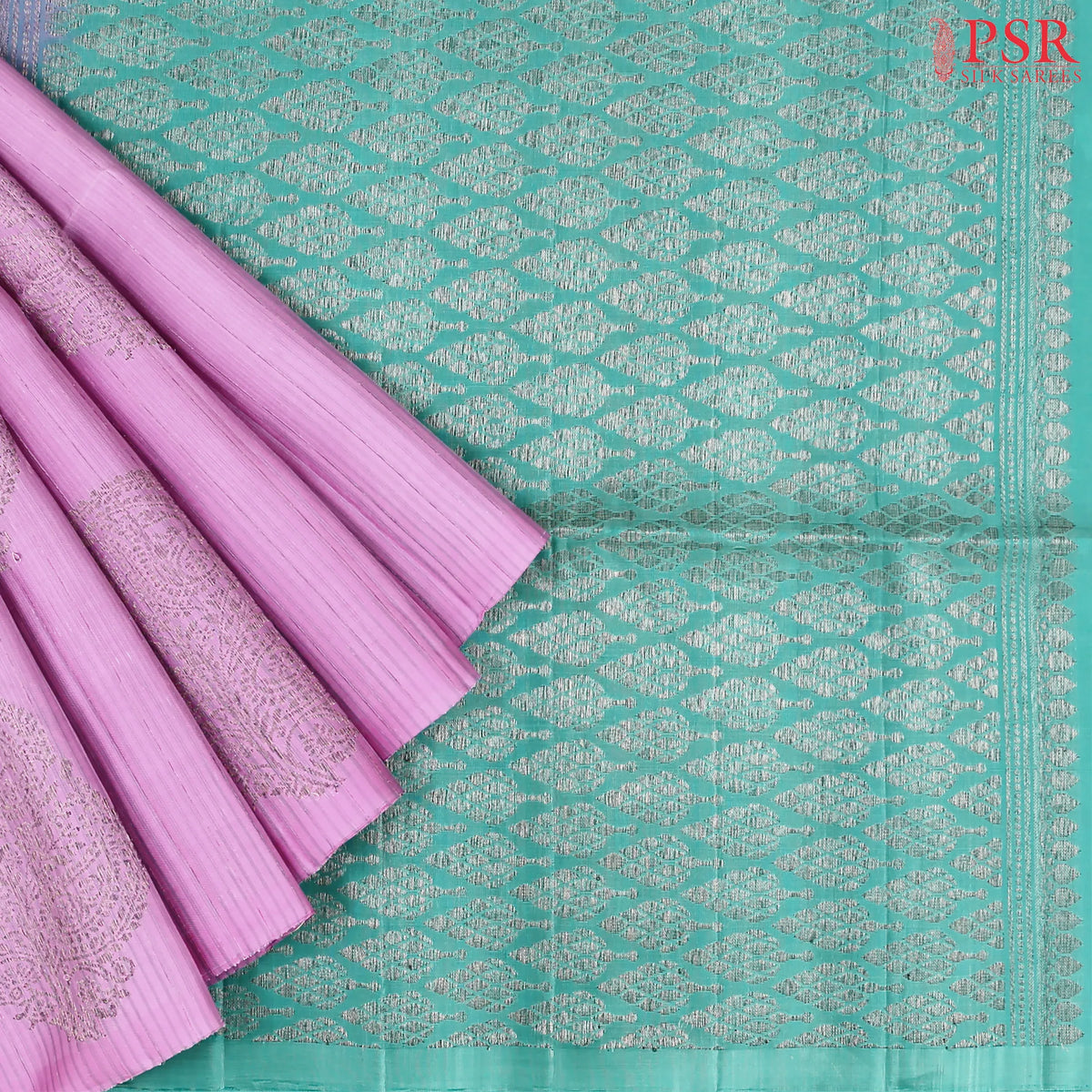 Orchid Pink Soft Silk Saree