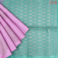 Orchid Pink Soft Silk Saree