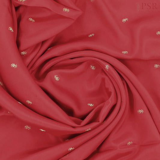 Red Mysore Silk Saree