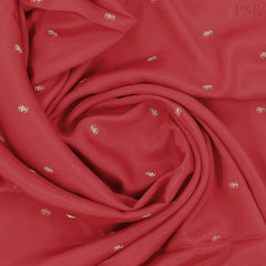 Red Mysore Silk Saree