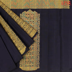 Teal Kanchipuram Silk Saree