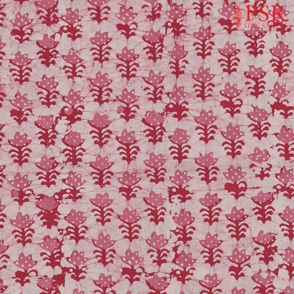 Pink Batik Print Running Material