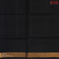 Black & Red Soft Silk Dress Material