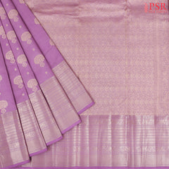 Matte Fuchsia Pink Fancy Kanchipuram Silk Saree