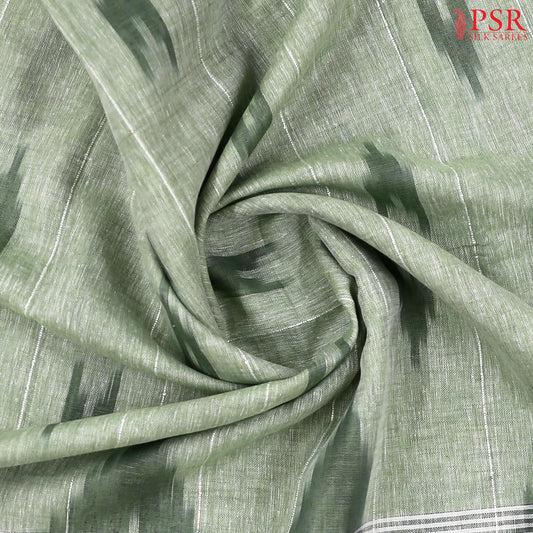 Light Green Linen Saree