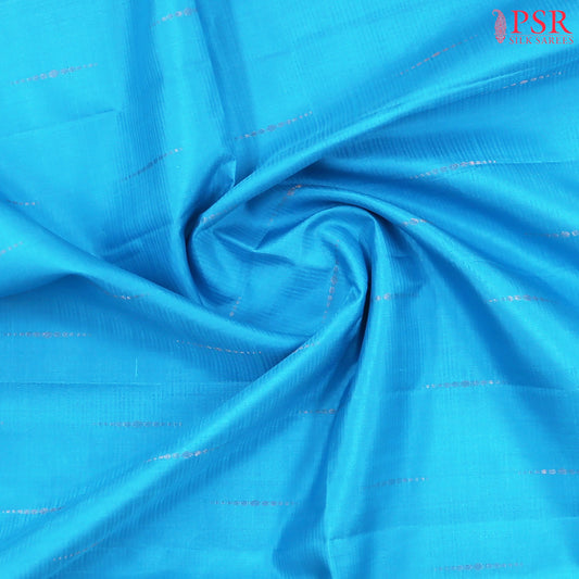 Capri Blue Soft Silk Saree