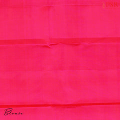 Saffron Kanchipuram Silk Saree