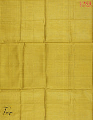 Golden Mustard Mangalagiri Silk Cotton Dress Material