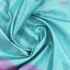 Light Blue Kanchipuram Silk Saree
