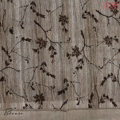 Grey & Taupe Kadhi Tussar Silk Saree