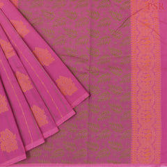 Dark Magenta Kovai Cotton Saree