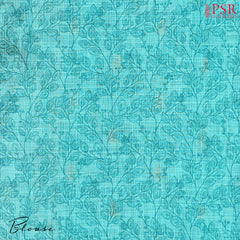 Fluorescent Blue Kota Saree